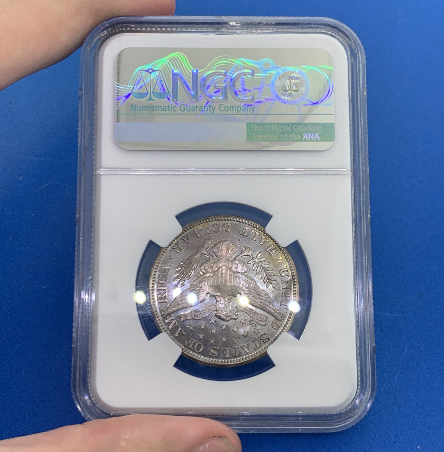 1901 P Proof Silver Barber Half Dollar $.50 NGC PF64