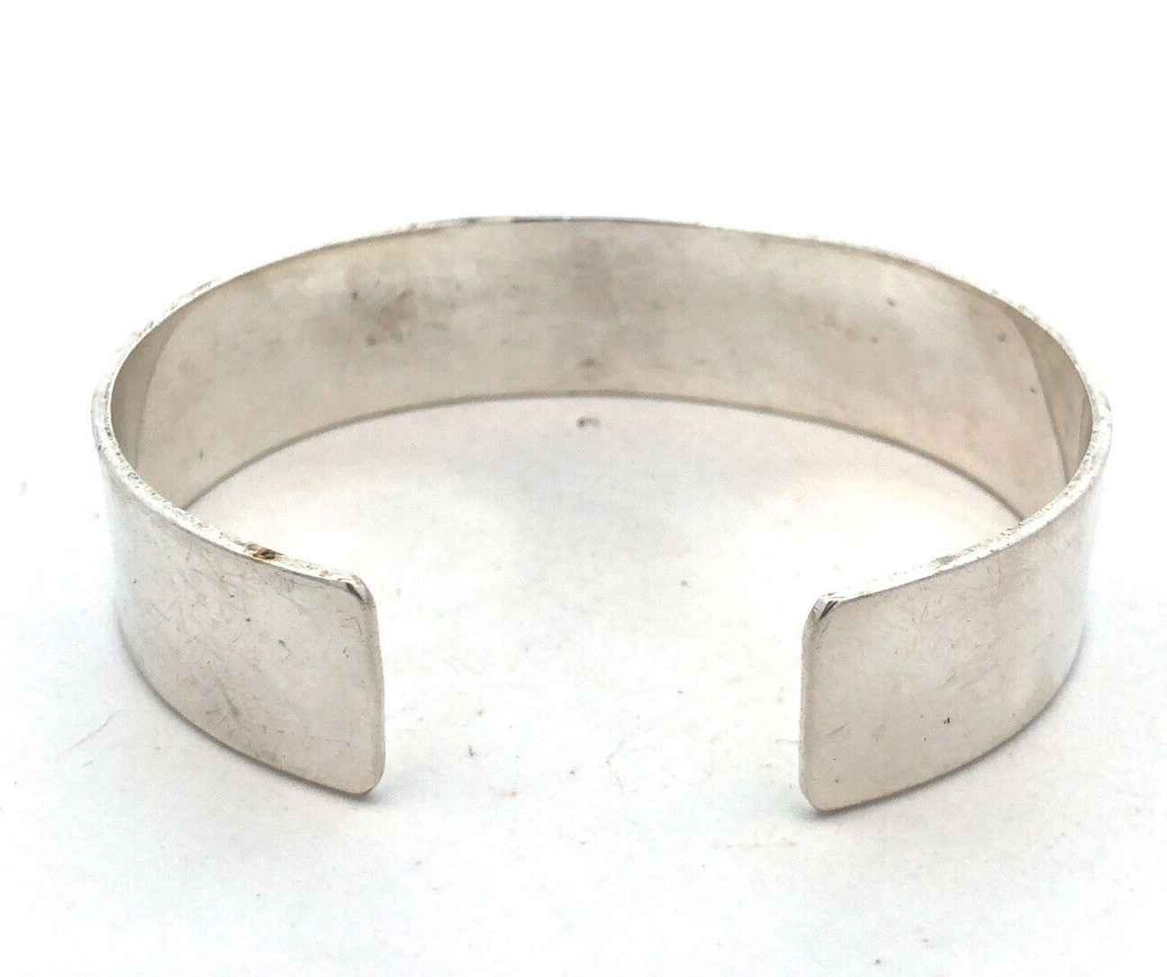 Harley Davidson Motorcycles 925 Sterling Silver Oval Open Cuff Bracelet