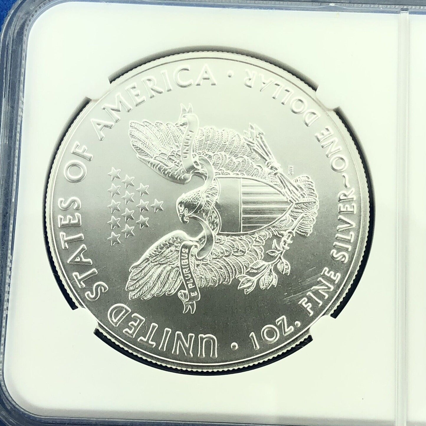 2020 U.S. State Series $1 American Silver Eagle NGC Mint State 70 Michigan Auto
