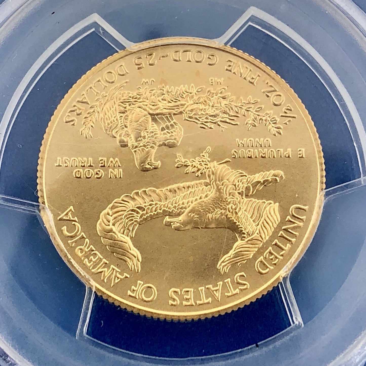 2014 $25 Gold 1/2 OZ PCGS MS70 First Strike Gold American Eagle Rare Label