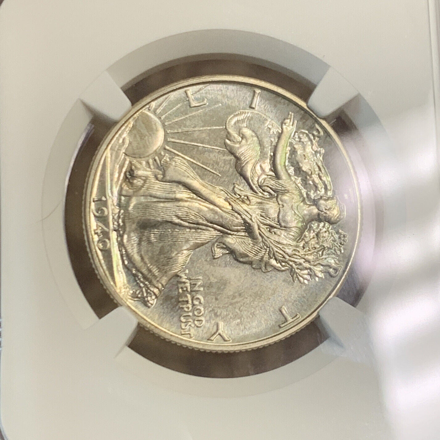1940 P Proof Silver Walking Liberty Half Dollar High Grade Philadelphia NGC PF66