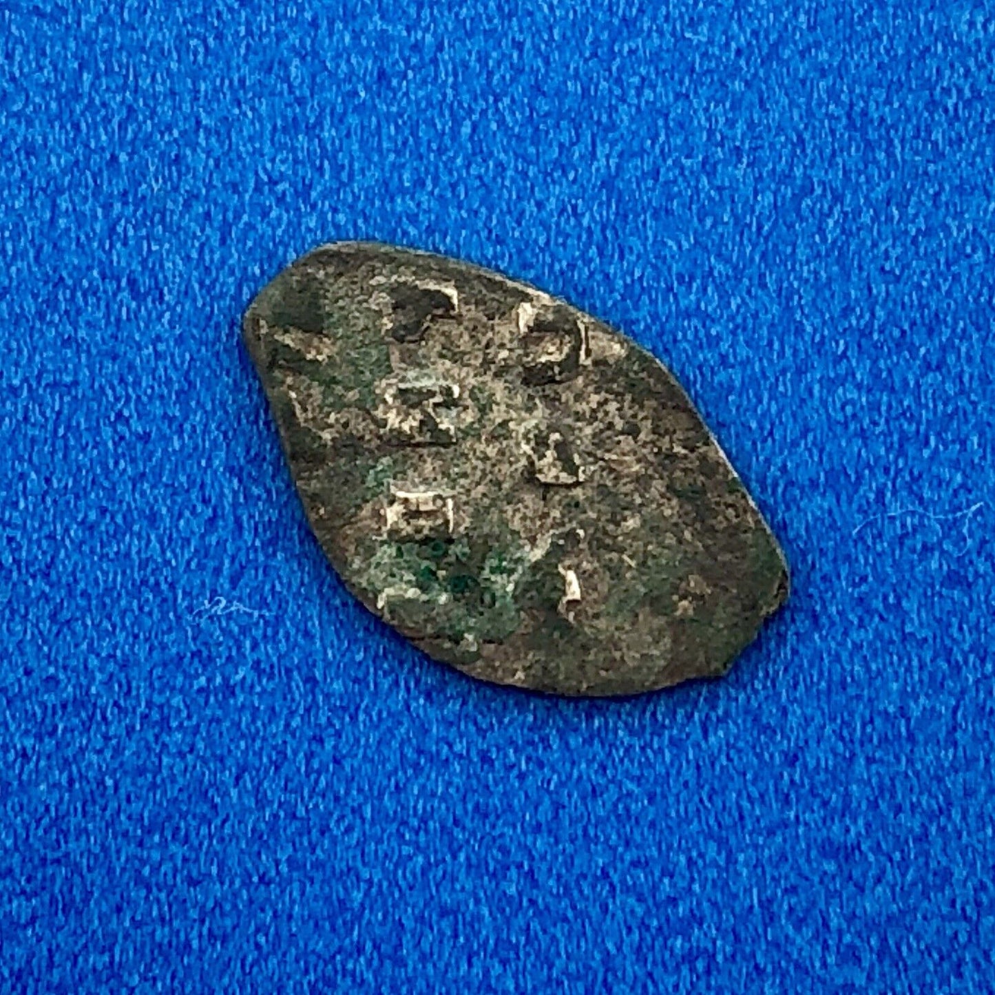 1682-1725 Peter The Great Silver Wire Money Of Medieval Russia