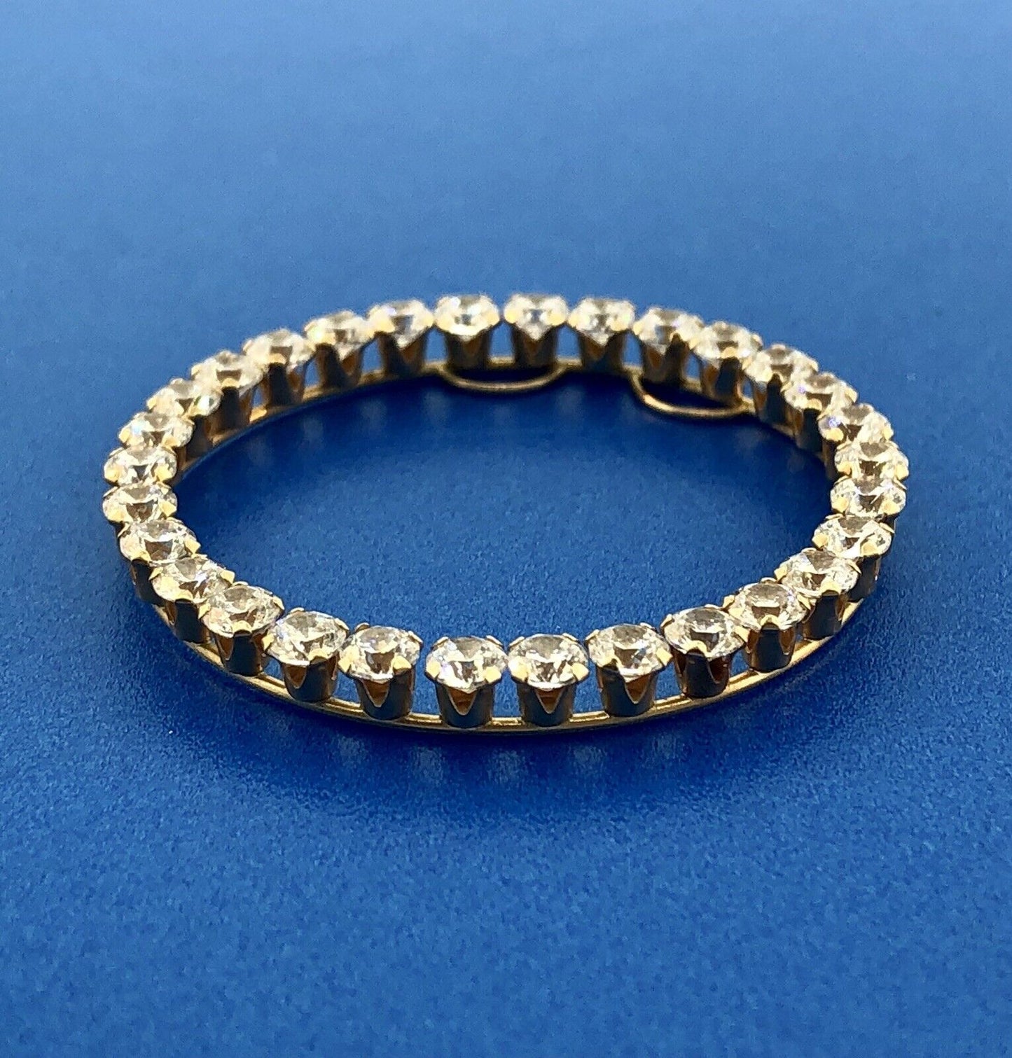 Designer 14K Yellow Gold Cubic Zirconia CZ Infinity Eternity Circle Pendant