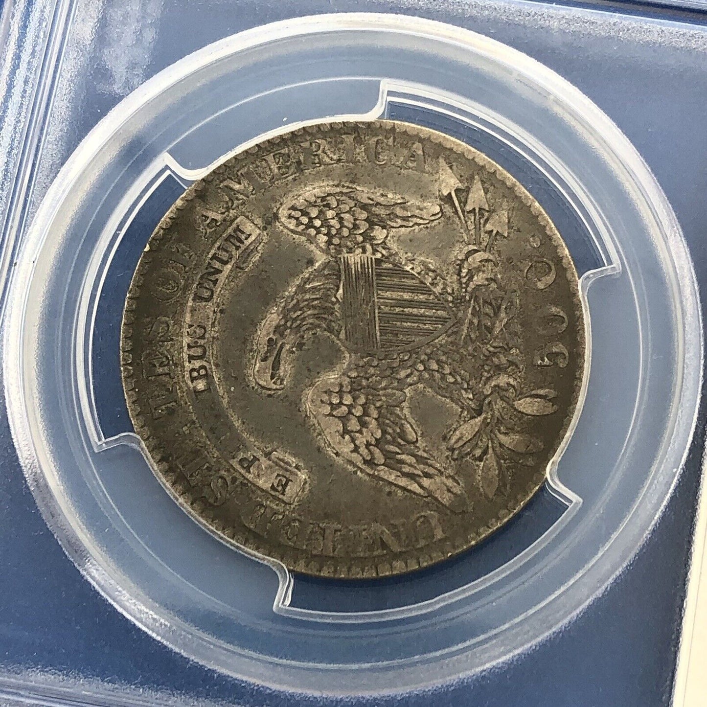 1832 Capped Bust Silver Half Dollar 50c Small Letters PCGS VF35 O-122 Coin