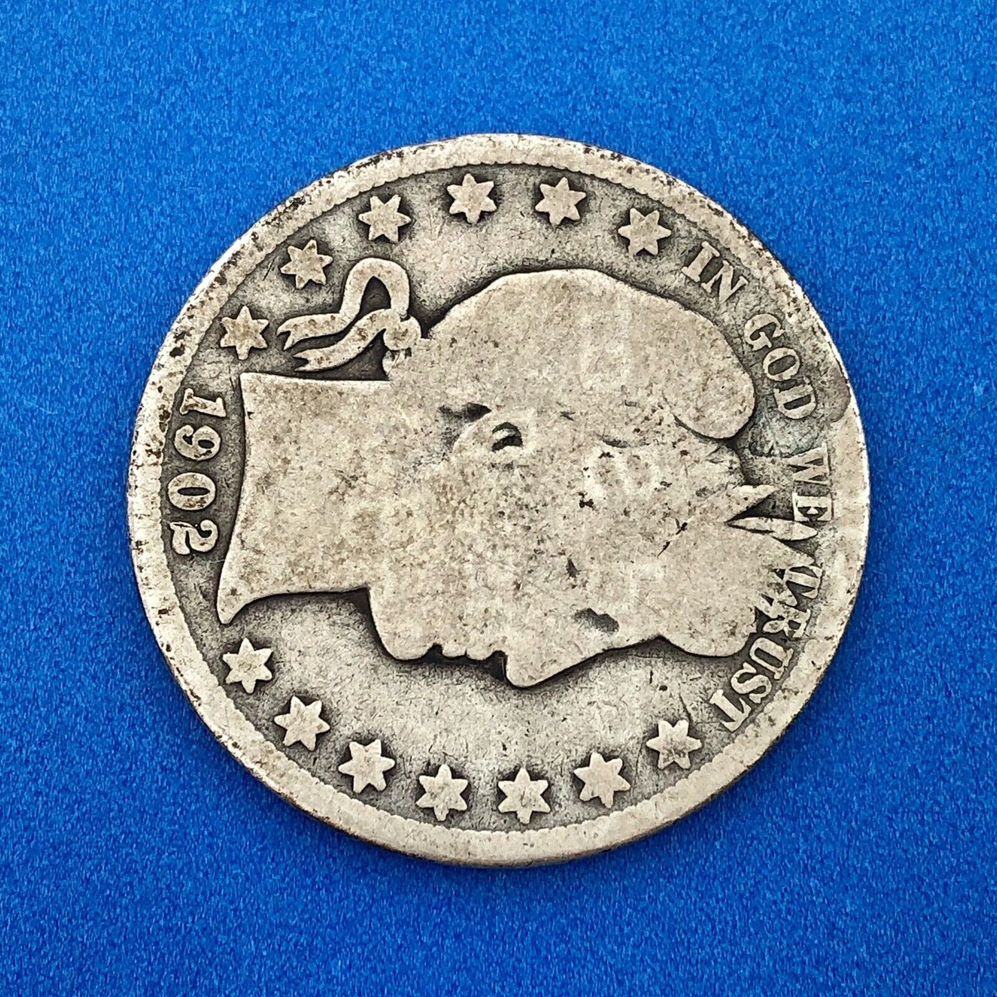 1902 O Silver Barber Half Dollar Better Key Date Rare Scarce New Orleans Coin