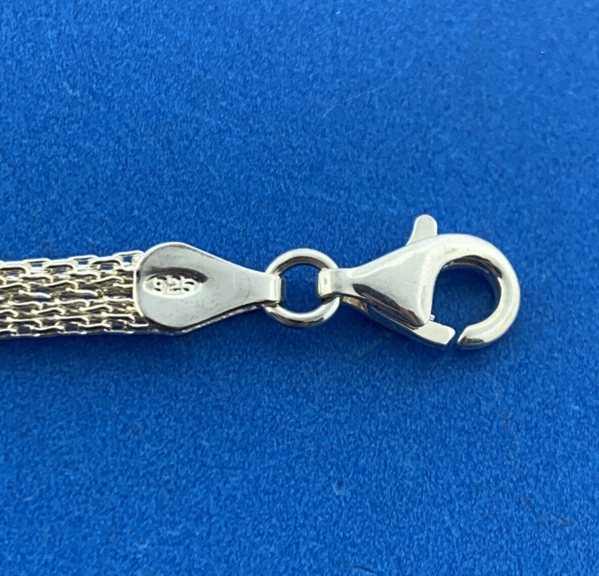 925 Sterling Silver Oval Amethyst February Birthday Anniversary Bracelet