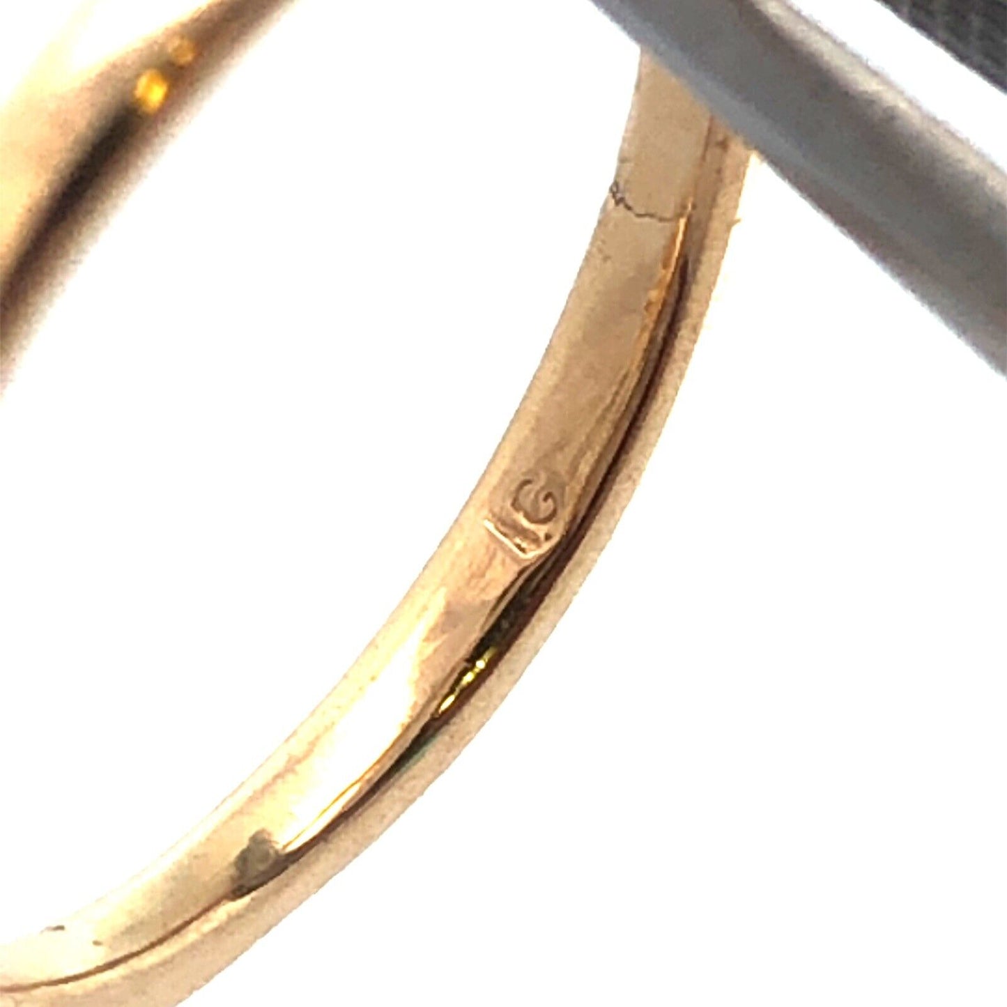 Vintage 14K Yellow Gold Sapphire Buttercup Flower Cluster Cocktail Ring