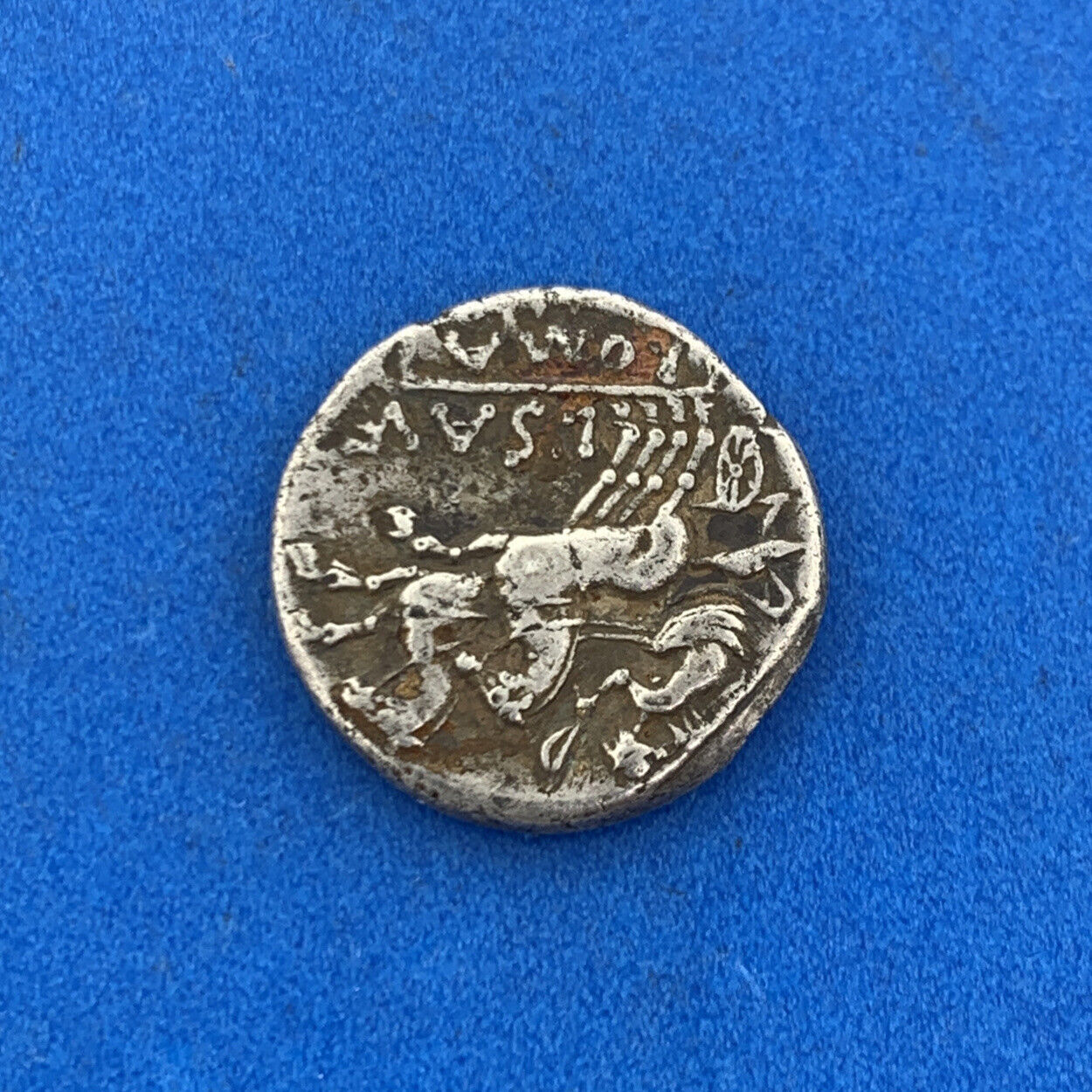 152 BC Roman Republic Lucius Saufeius AR Denarius