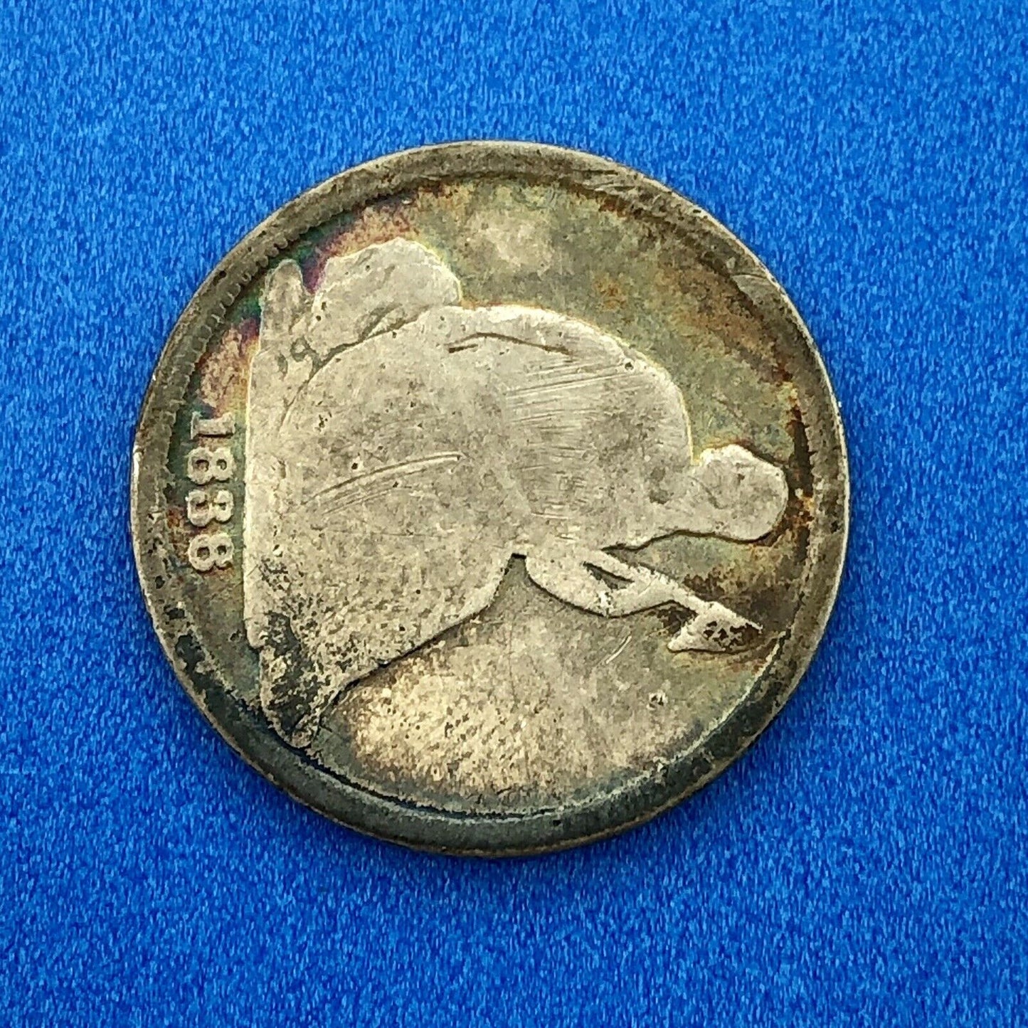 1838 O Seated Liberty Silver Dime No Stars Type 1 Better Key New Orleans Coin