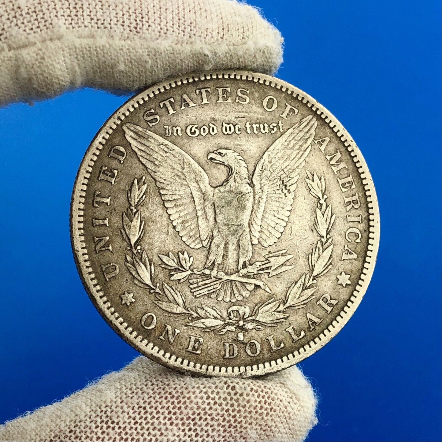 1884 S Morgan Silver Dollar $1 Better Rare Key San Francisco Mint Coin