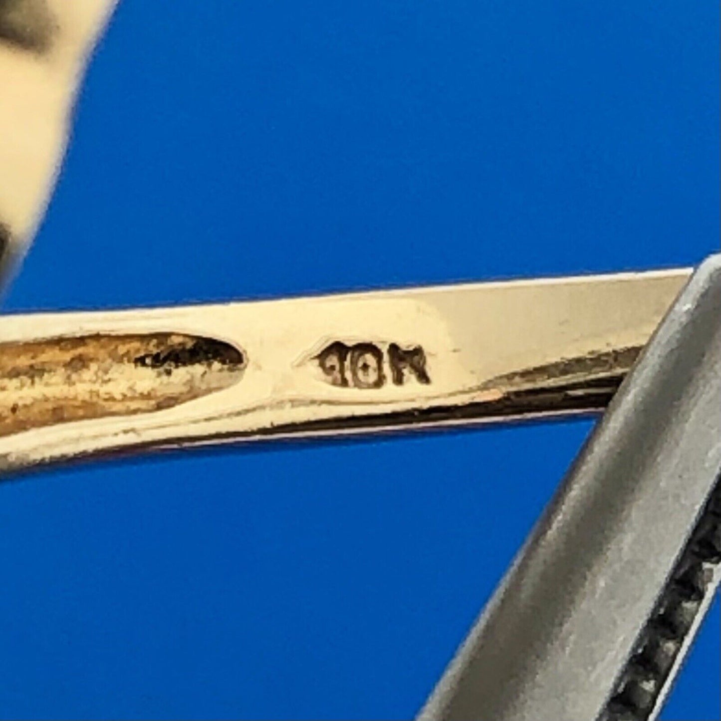 10k Yellow Gold Emerald Cut Green Tourmaline Diamond Accent Bypass Ring Size 6.5