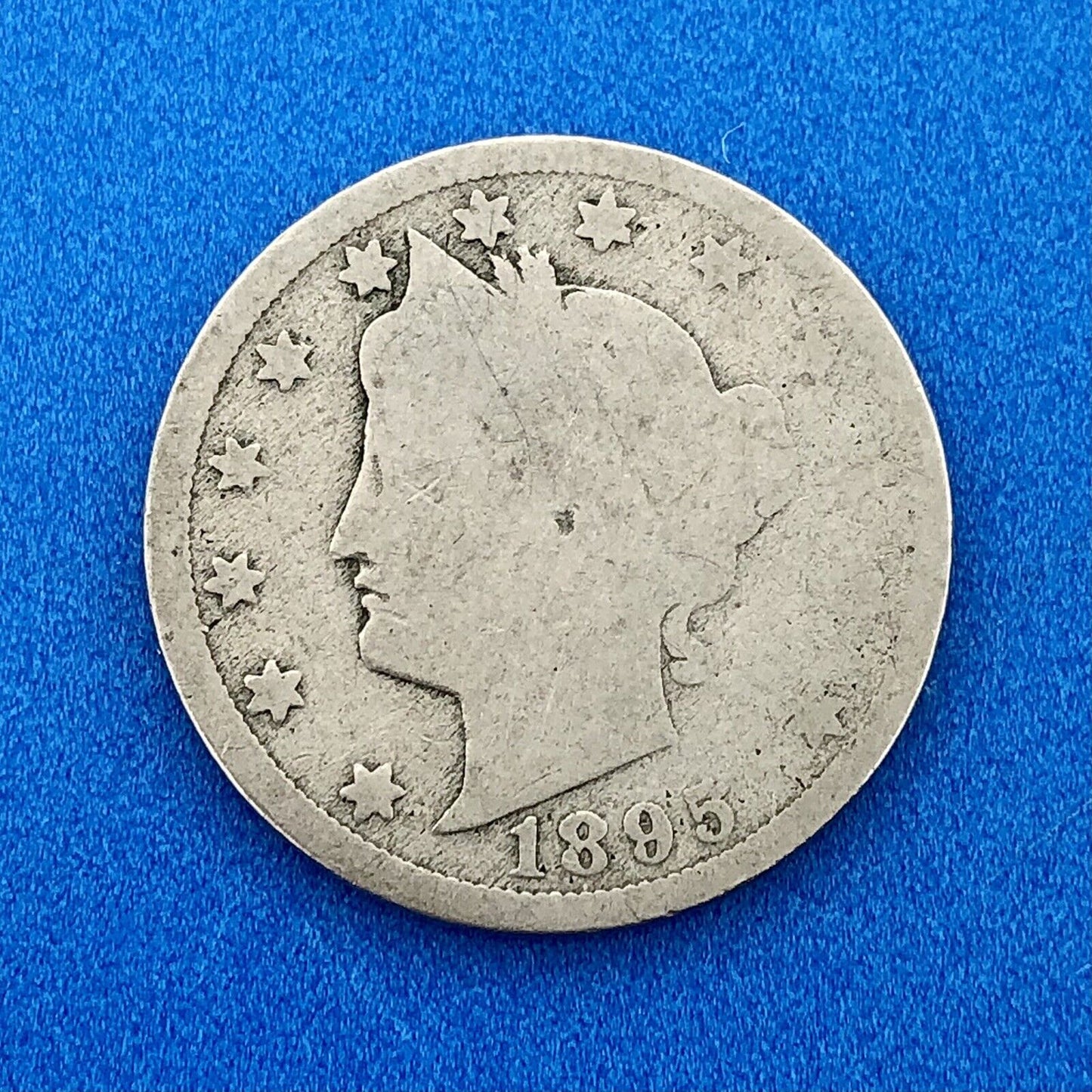 1892 95 96 98 Liberty Head Nickel Five Cents 5c Better Mixed Date Four Coin Lot