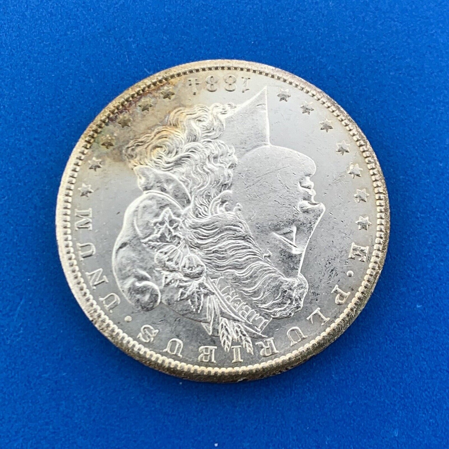 1884 CC Silver Morgan Dollar Better Key Scarce Carson City Mint Uncirculated