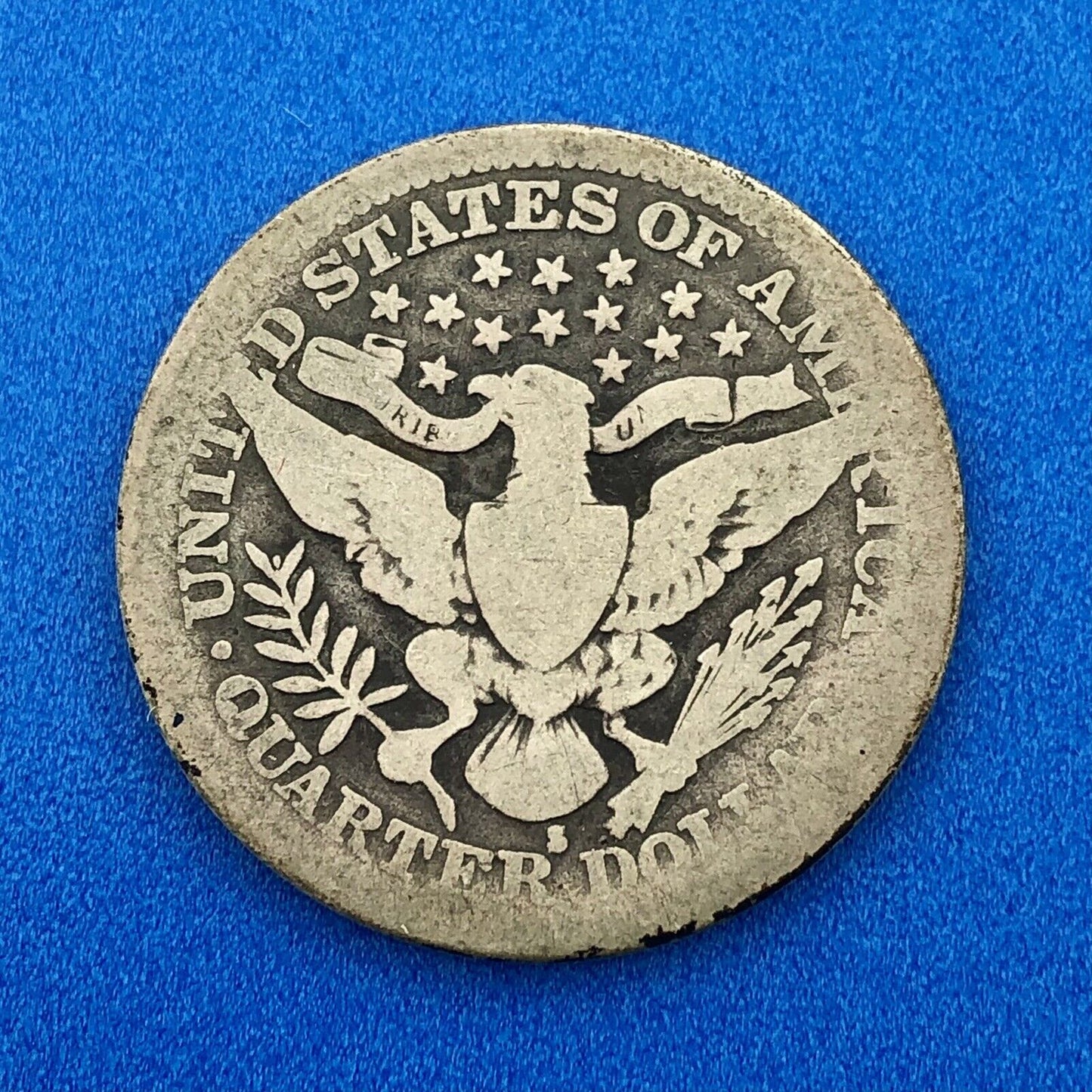 1914 S Silver Barber Quarter Better Key Date San Francisco Coin Rare Scarce