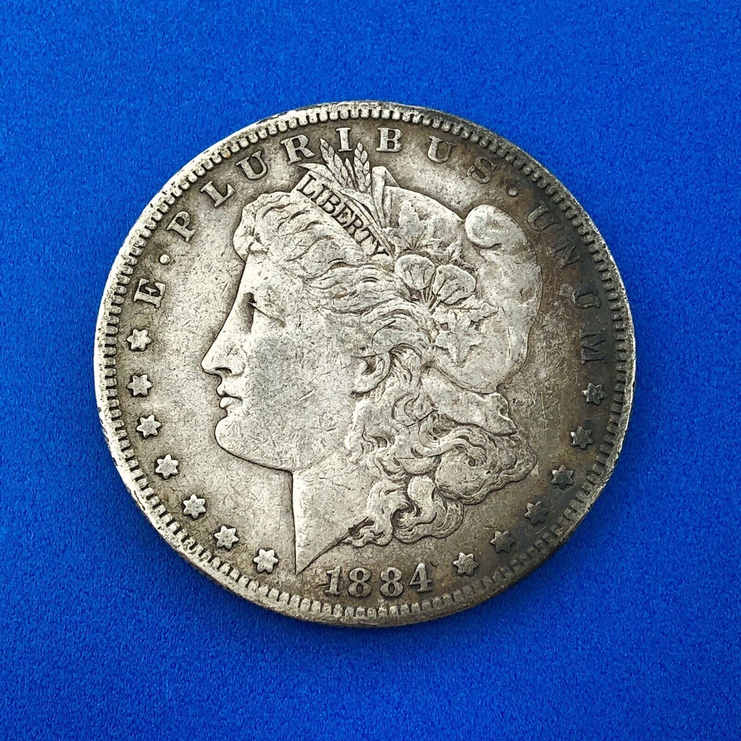 1884 S Morgan Silver Dollar $1 Better Rare Key San Francisco Mint Coin