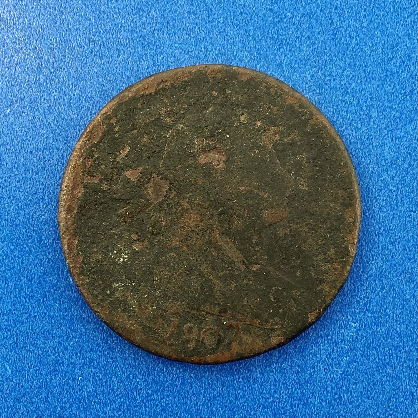 1807 P Draped Bust Copper Large Cent Early US Copper Better Philadelphia Coin