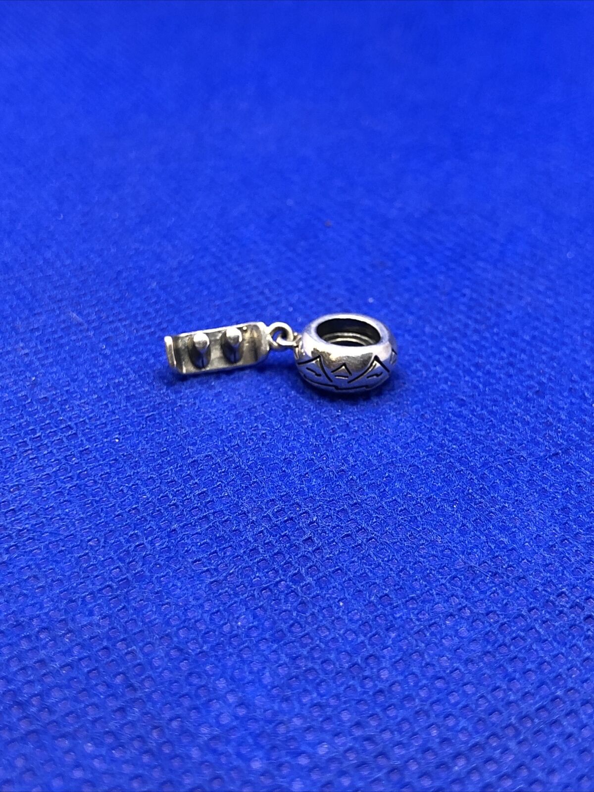 Authentic KALIA 925 Sterling Silver Storyteller Dangle Slide Bracelet Charm