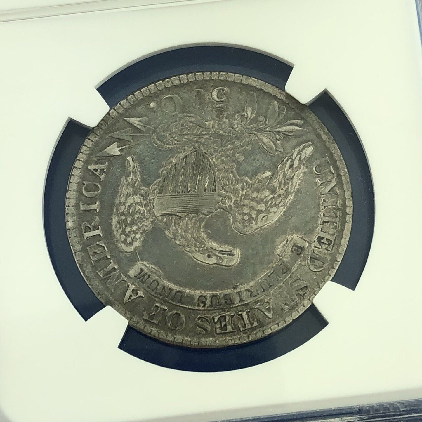 1829/1827 Capped Bust Silver Half Dollar 50c Overdate NGC VF35 O-101a Coin
