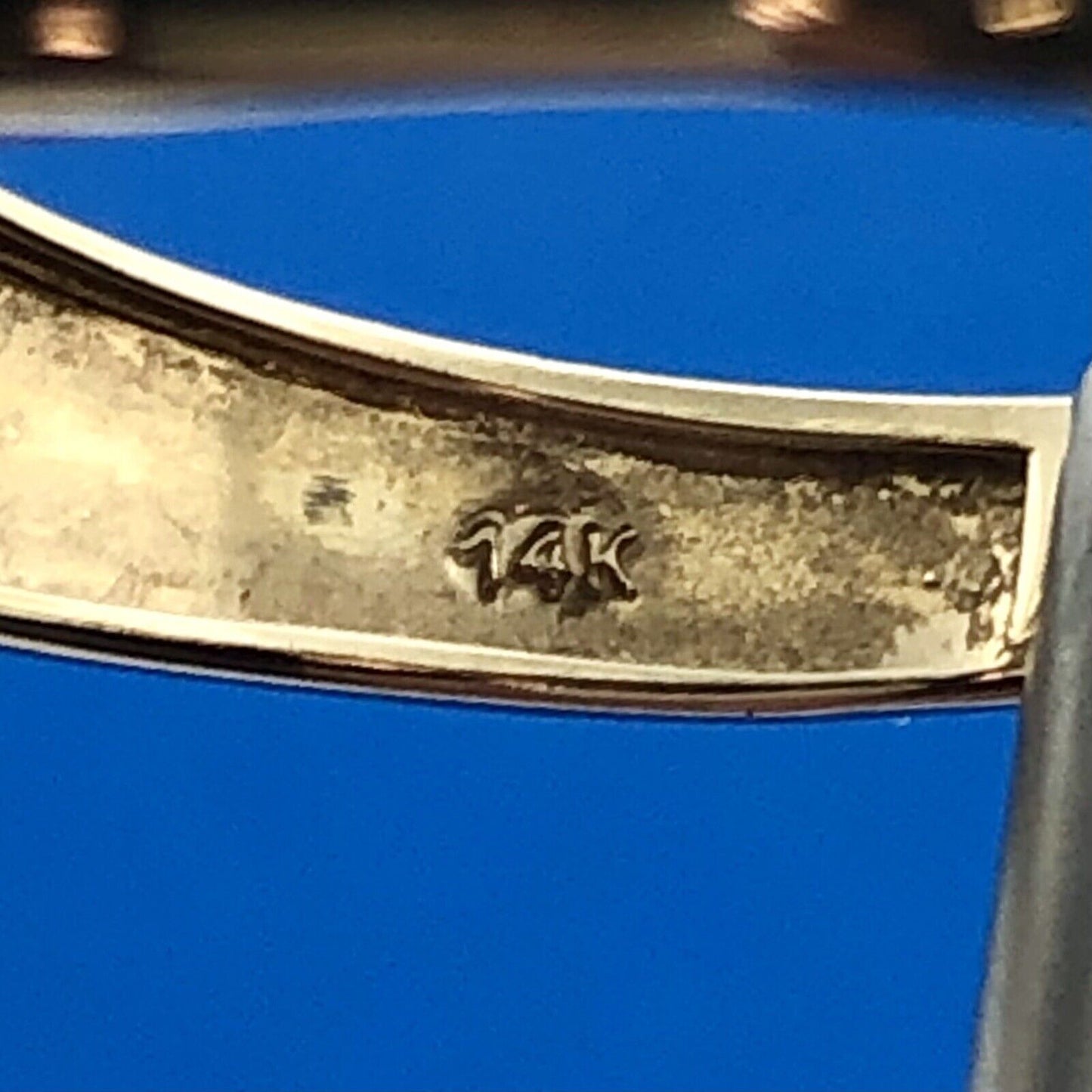 Designer JWBR 14k Yellow Gold Radiant Cut Cubic Zirconia Soliatire Ring Size 7