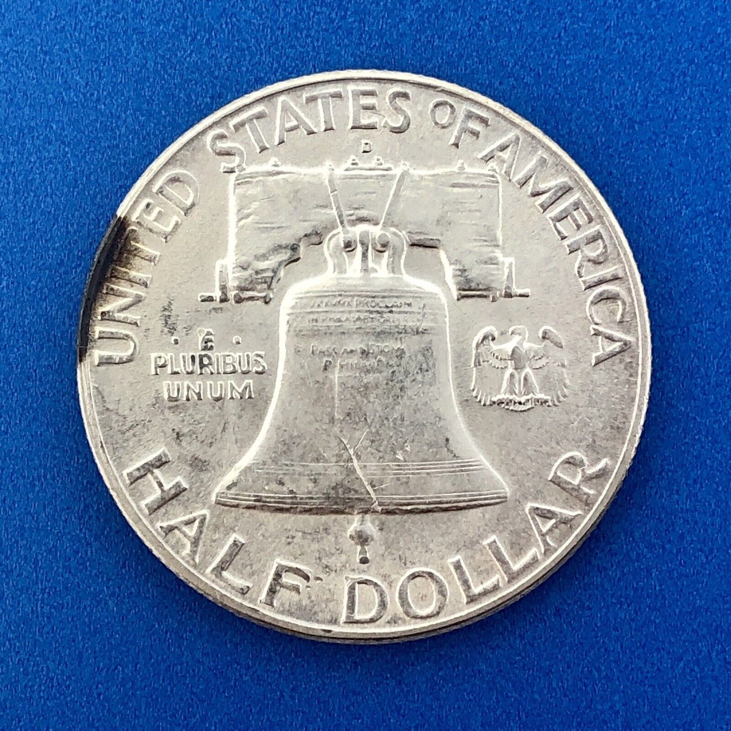 1948 D Franklin Silver Half Dollar Better Key First Year Series Denver Mint Coin