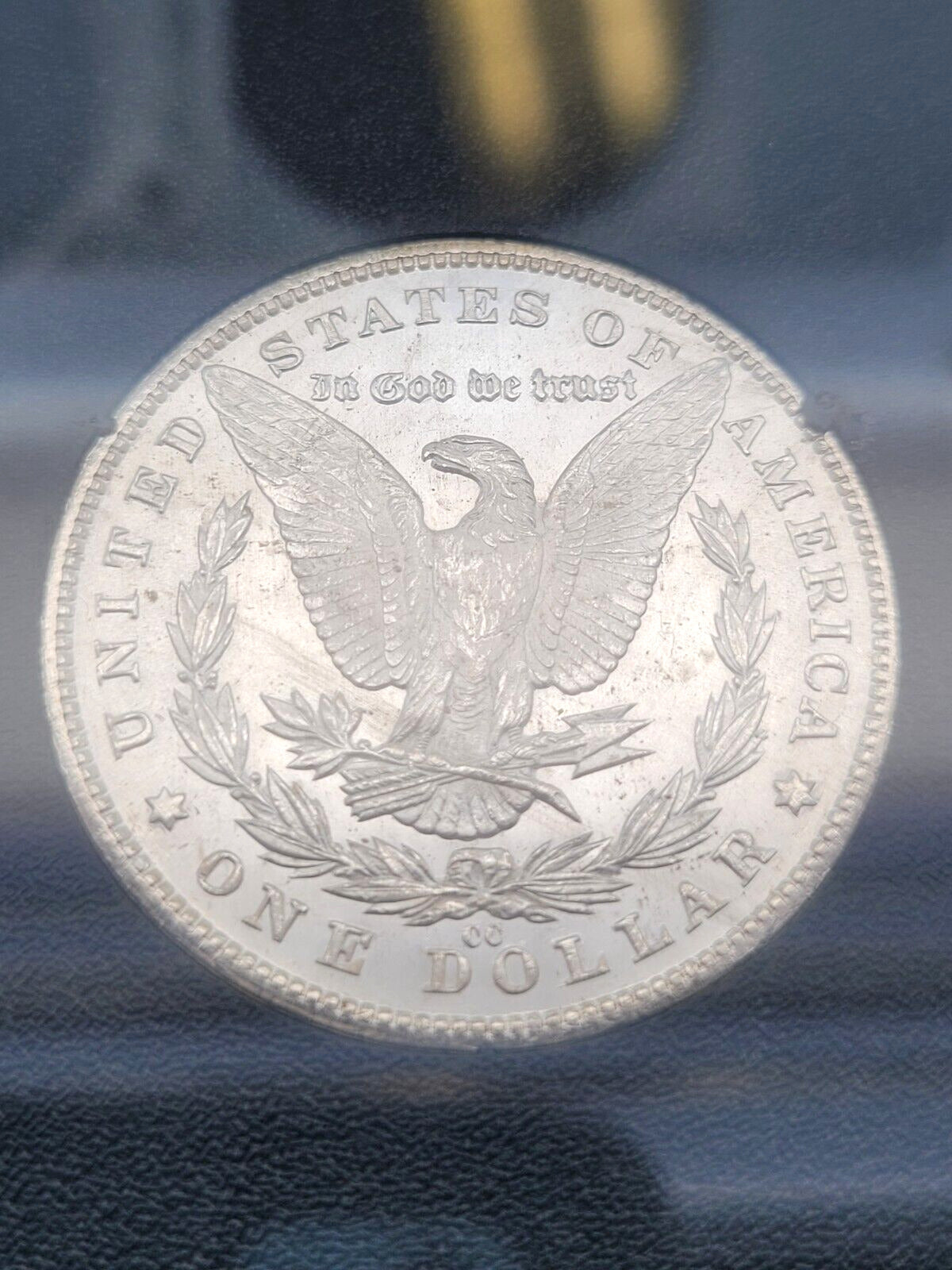 1881 Carson City Mint .900 Silver Rare GSA Hoard Morgan Dollar w/ Original Box