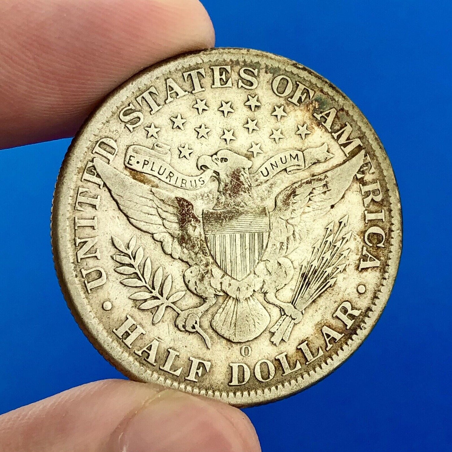 1907 O Silver Barber Half Dollar Better Key Date New Orleans Coin Rare Scarce
