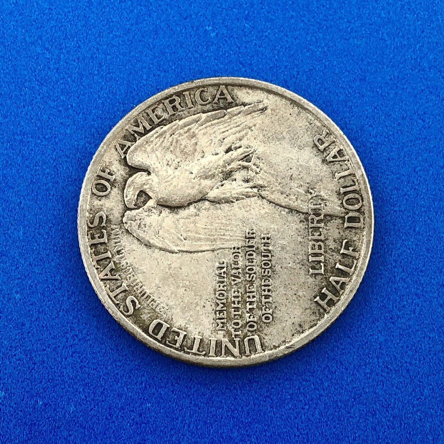 1925 P Stone Mountain Commemorative .900 Silver Half Dollar XF Rare Coin
