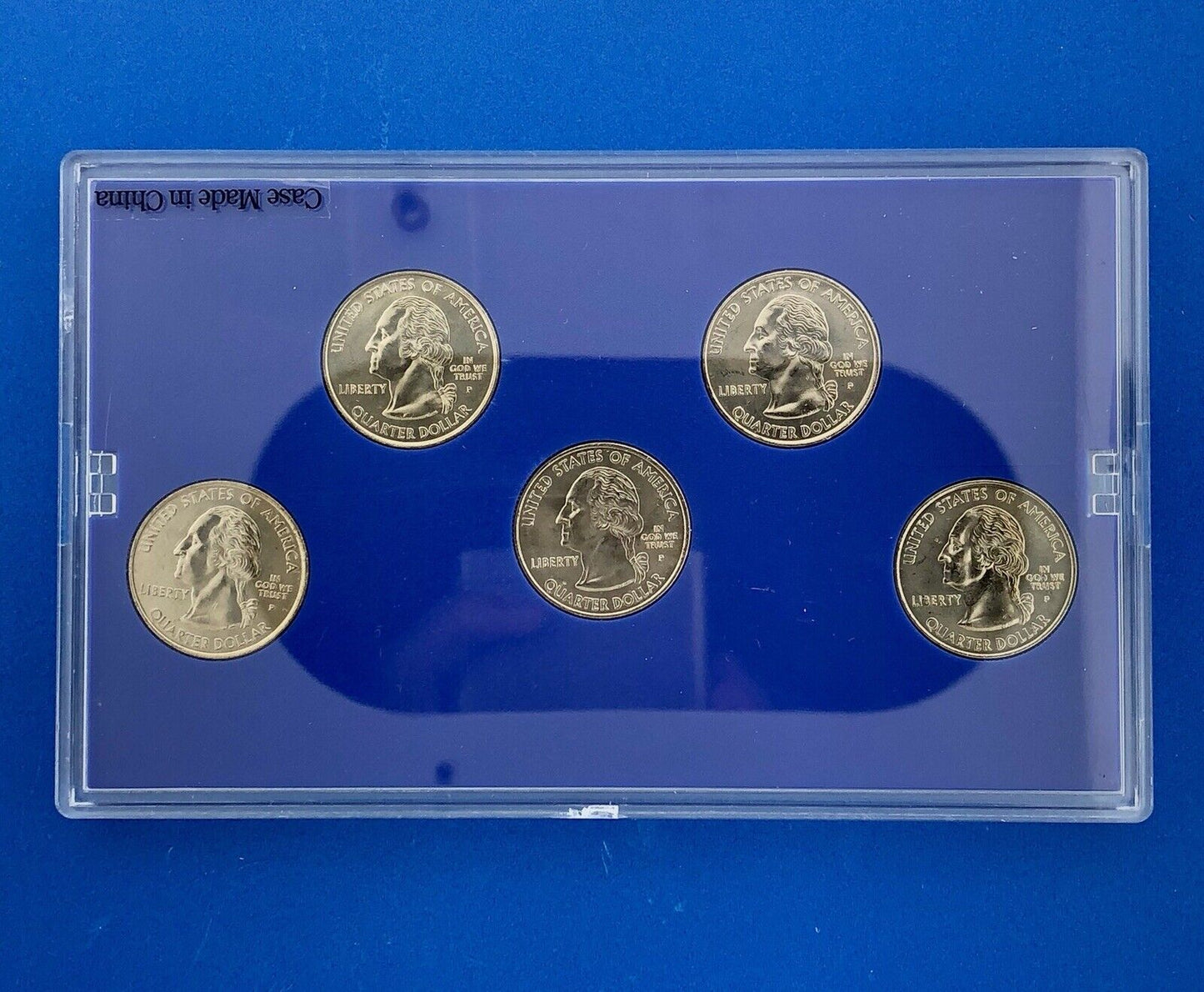 2002 P D State Quarter Collection Platinum Gold Philadelphia Denver 20 Coin Lot
