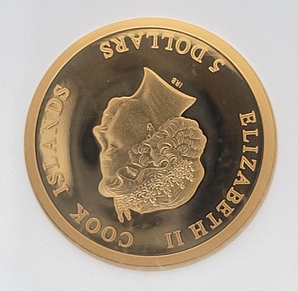 2022 $5 Cook Islands NGC PF70 Proof Cameo Big City Lights NY 1/2g .999 Gold Coin