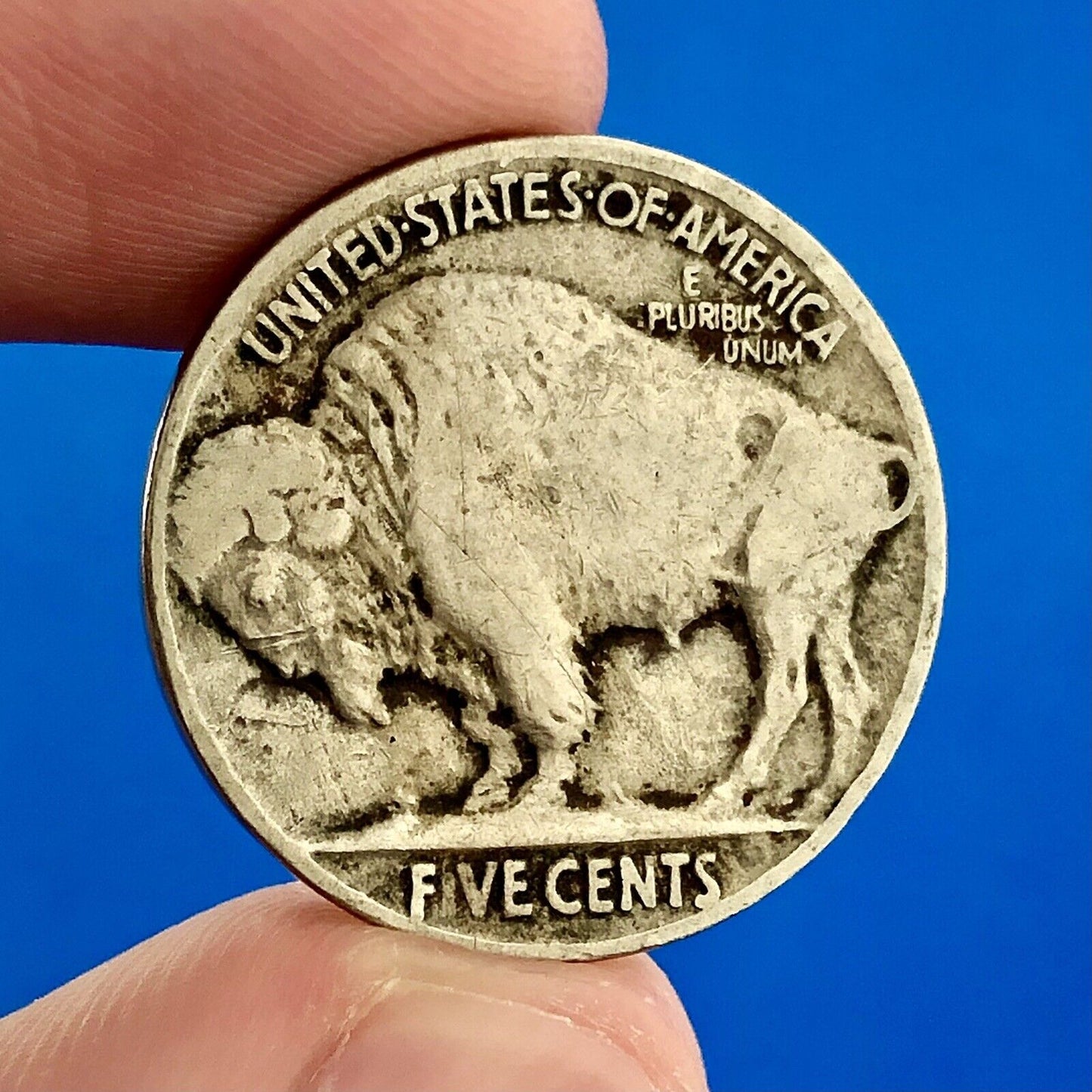 1918 P Indian Head Buffalo Nickel Better Key Scarce Philadelphia Mint Coin