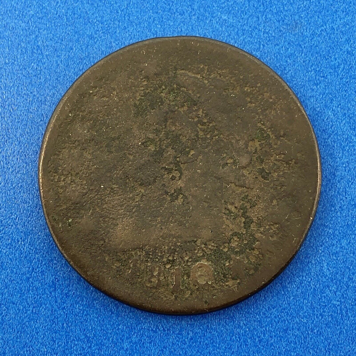 1810/09 Classic Head Large Copper Cent Colonial United States Scarce Over Date