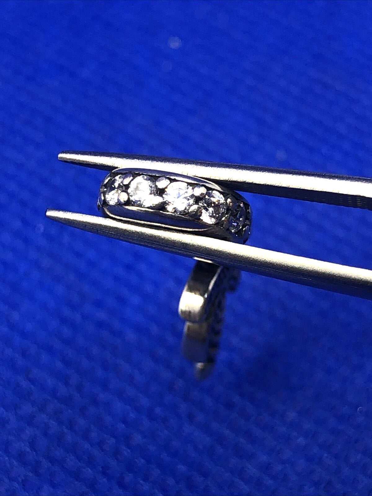 Pandora ALE 925 Sterling Silver Cubic Zirconia CZ 791540 Palm Tree Dangle Charm