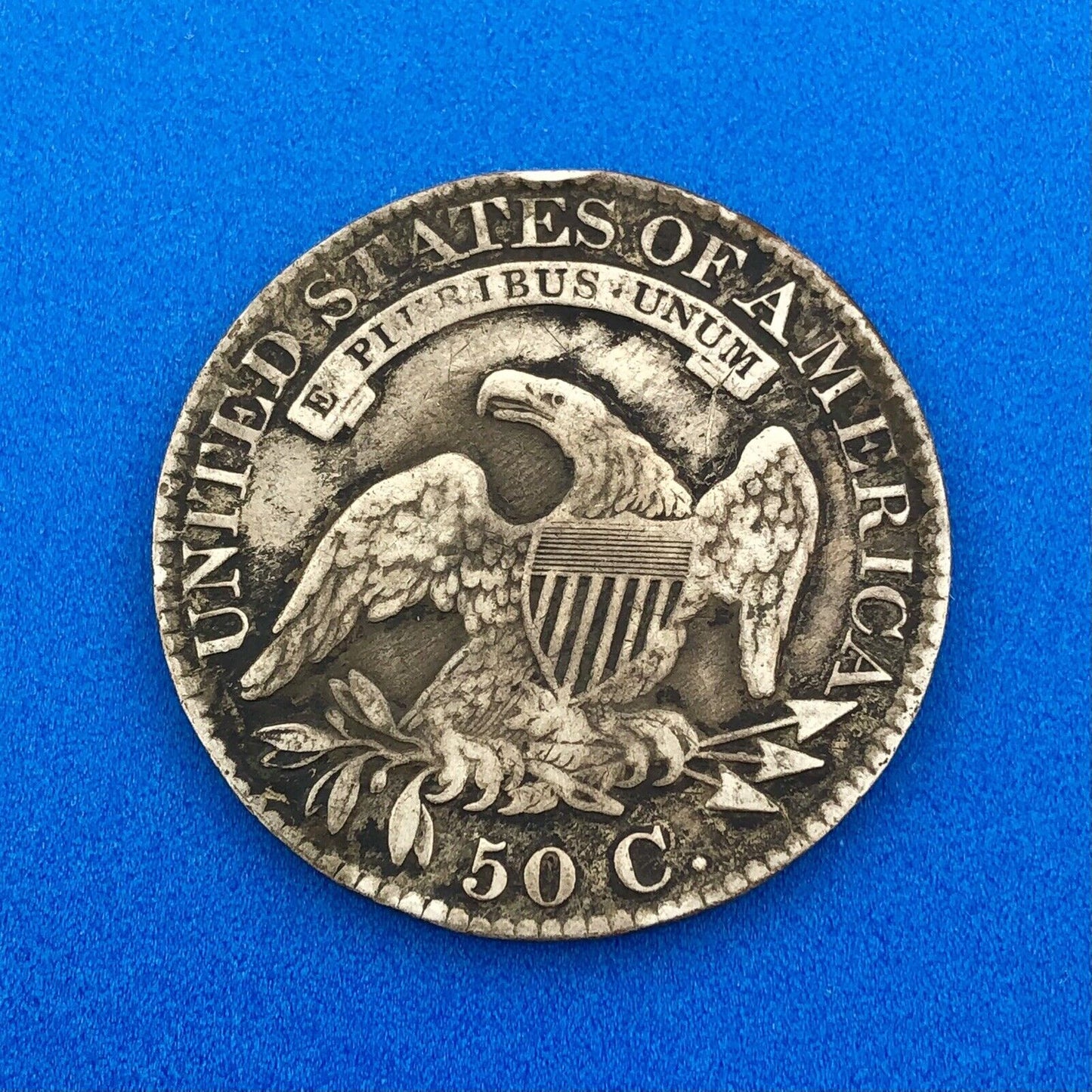 1826 P Capped Bust Silver Half Dollar 50c Better Early Philadelphia Mint Coin