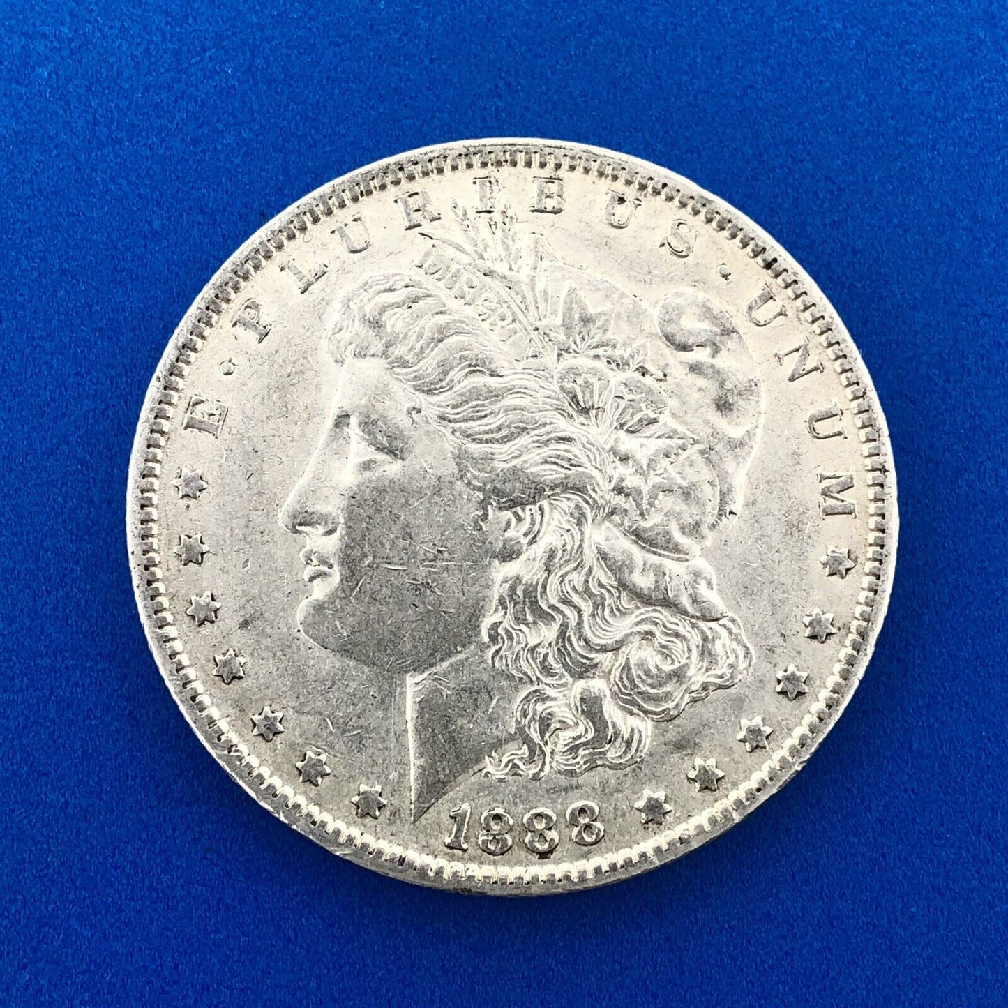 1888 O Morgan Silver Dollar $1 Better Rare Key New Orleans Mint Coin AU Details