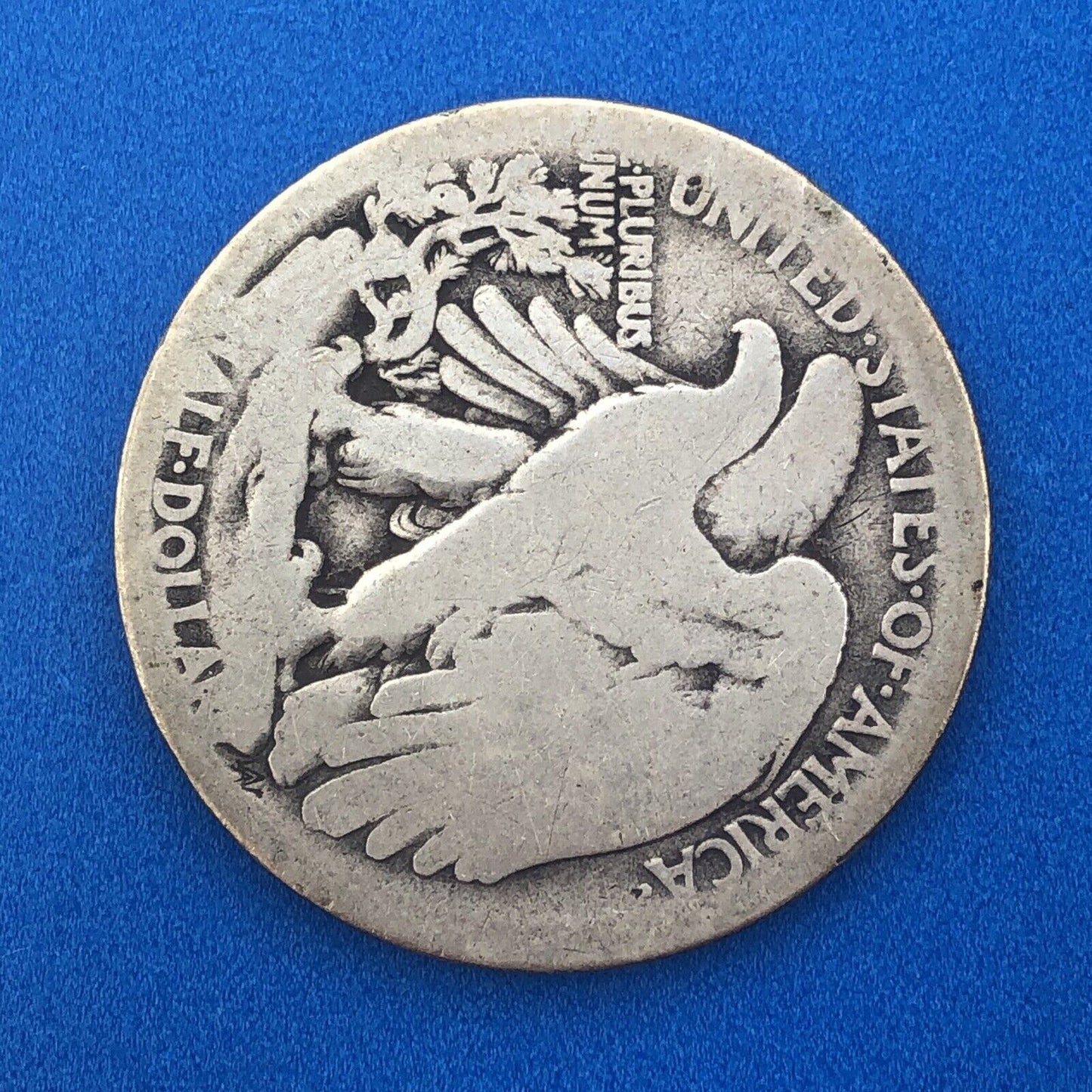 1917 S Obverse Silver Walking Liberty Half Dollar 50c Better Key San Fran Coin