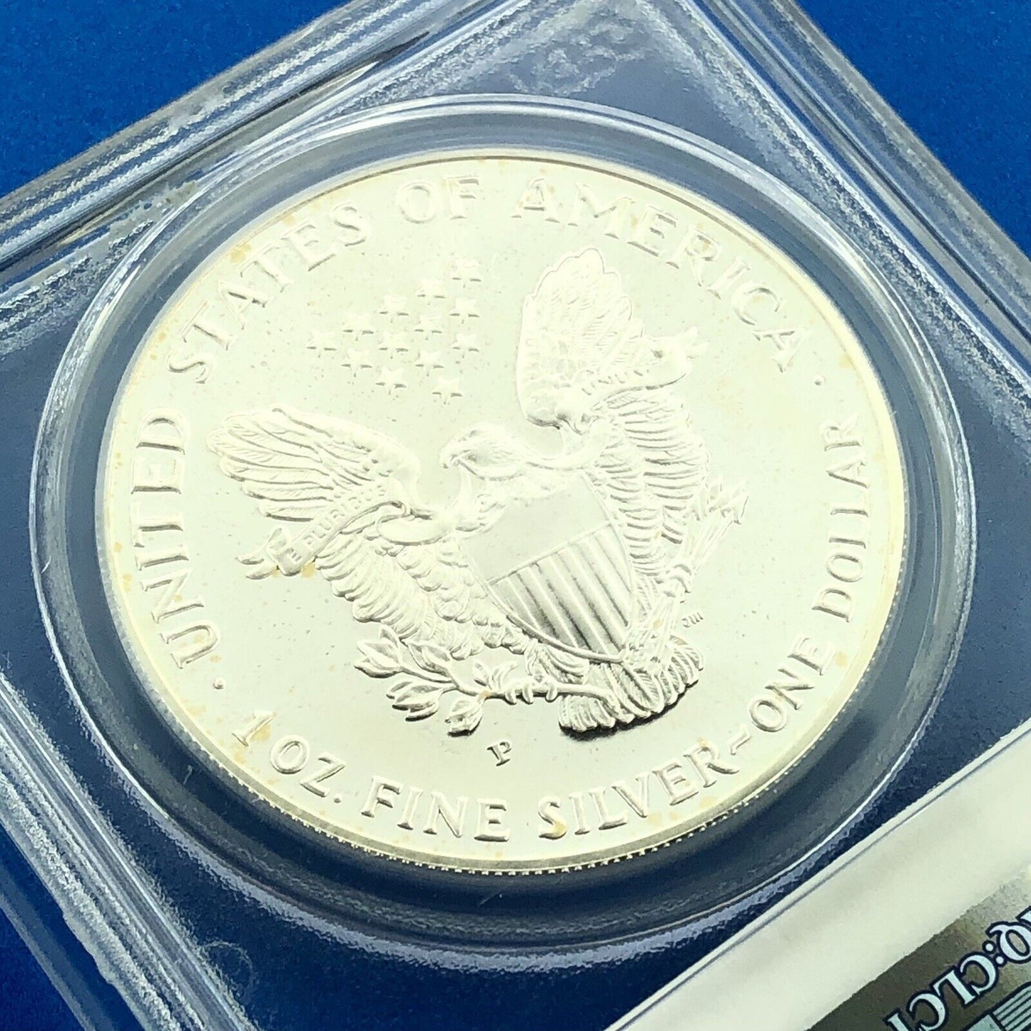 1993 P Proof Silver Eagle 999 Fine Silver PCGS PR70 DCAM Deep Cameo
