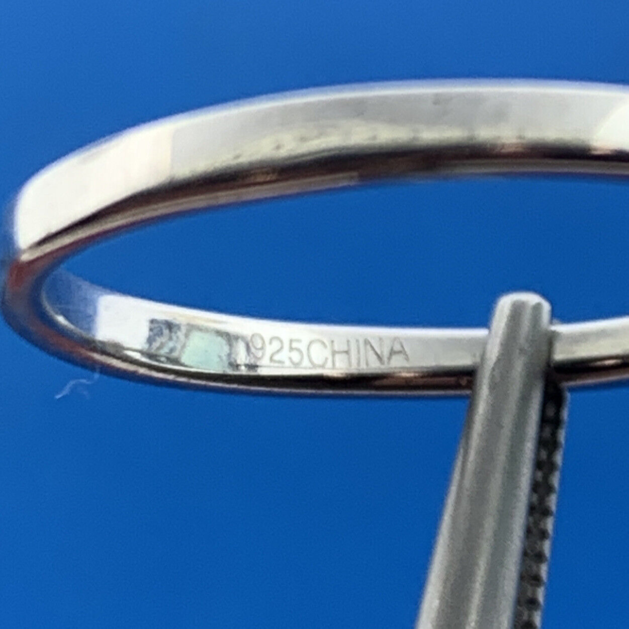 Designer Sterling Silver Rectangle Green Topaz Solitaire November Occasion Ring