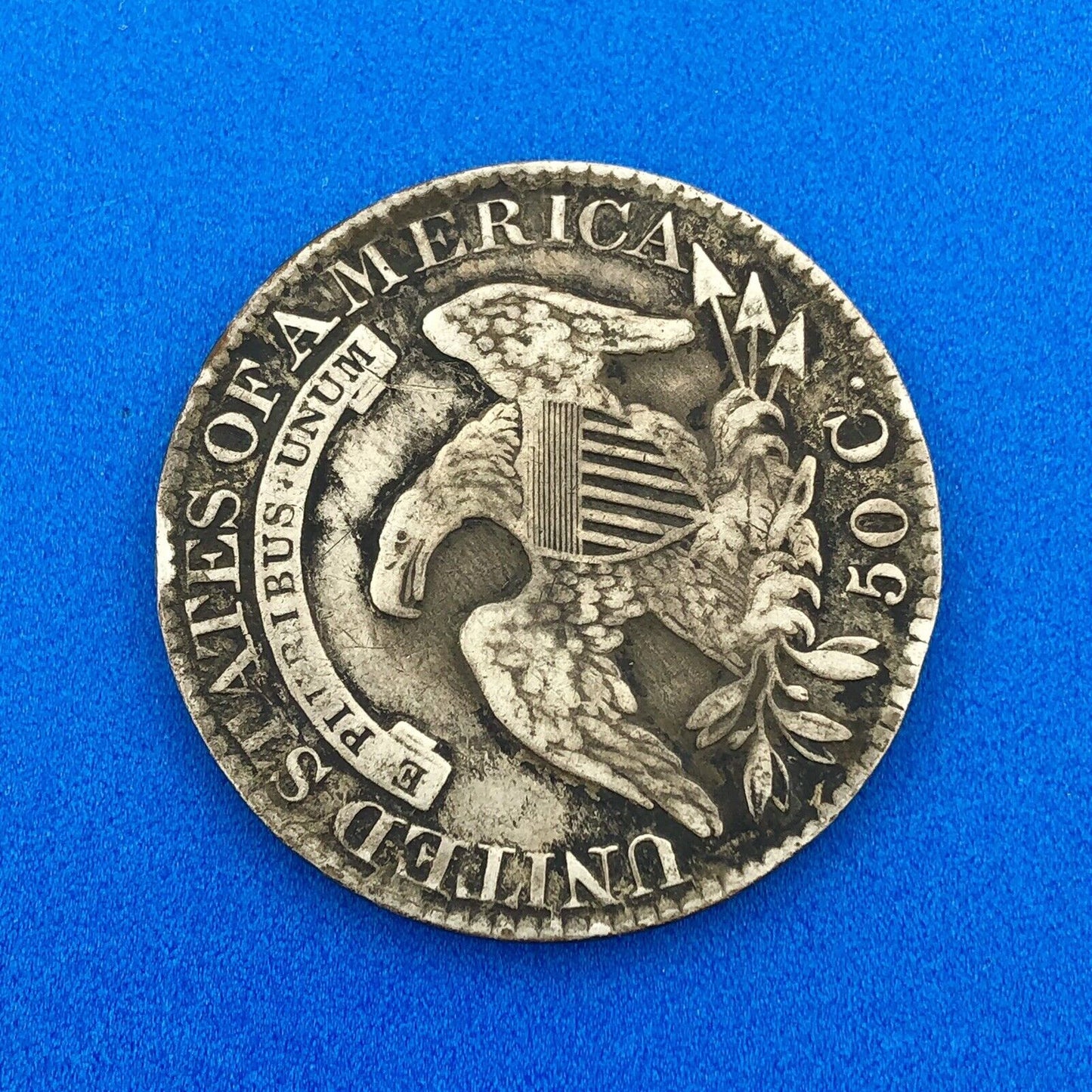 1826 P Capped Bust Silver Half Dollar 50c Better Early Philadelphia Mint Coin