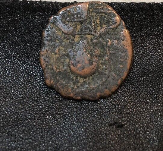Byzantine A.D. 969-1094 Bronze Anonymous Follis Coin Portrait of Christ John I