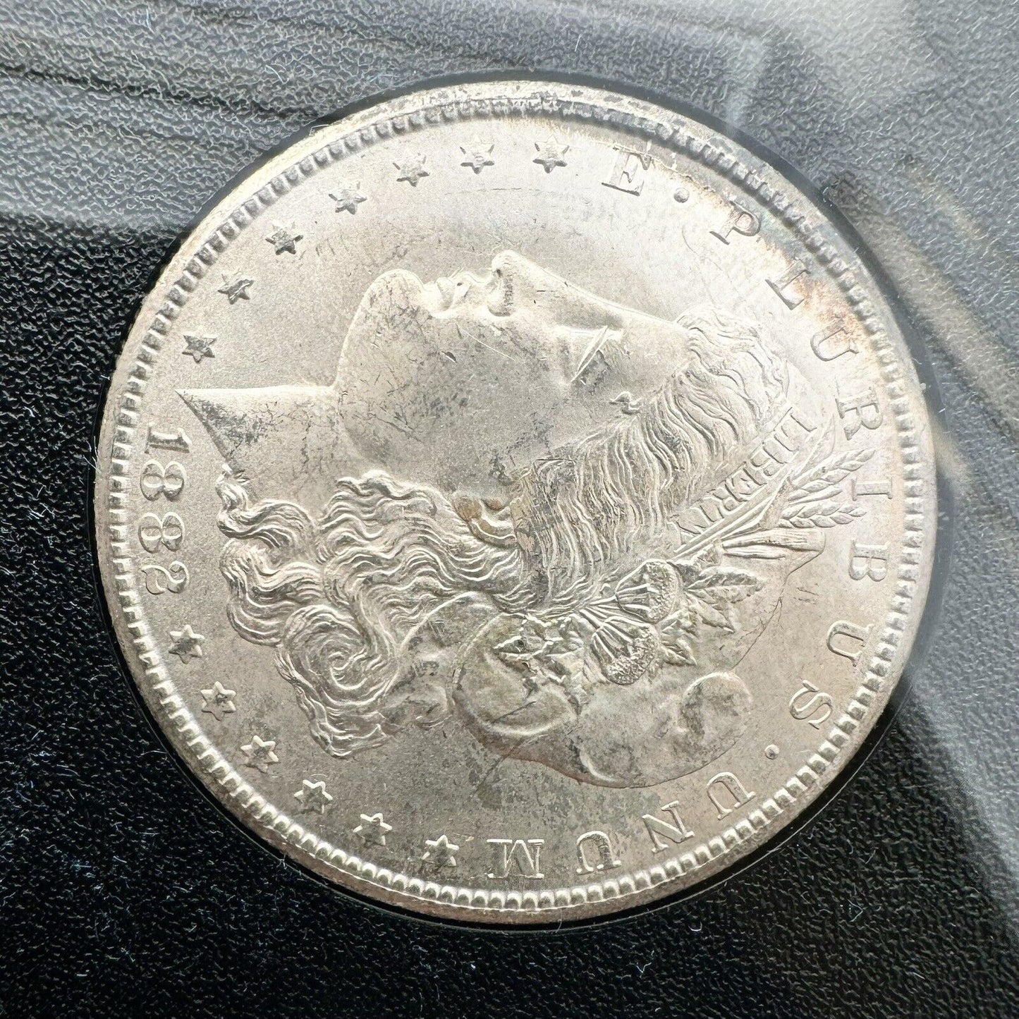 1882 CC Morgan Silver Dollar GSA Better Key Carson City Mint Coin Box & COA