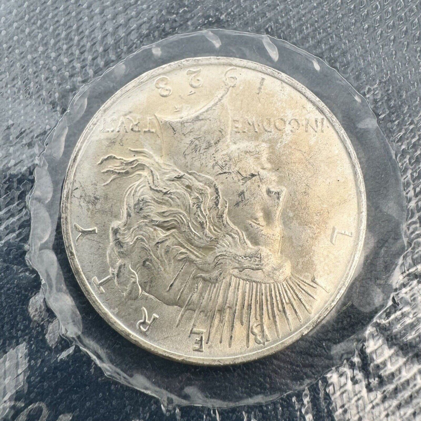1923 P Peace Dollar GSA Soft Pack United States Uncirculated Silver Dollar Coin