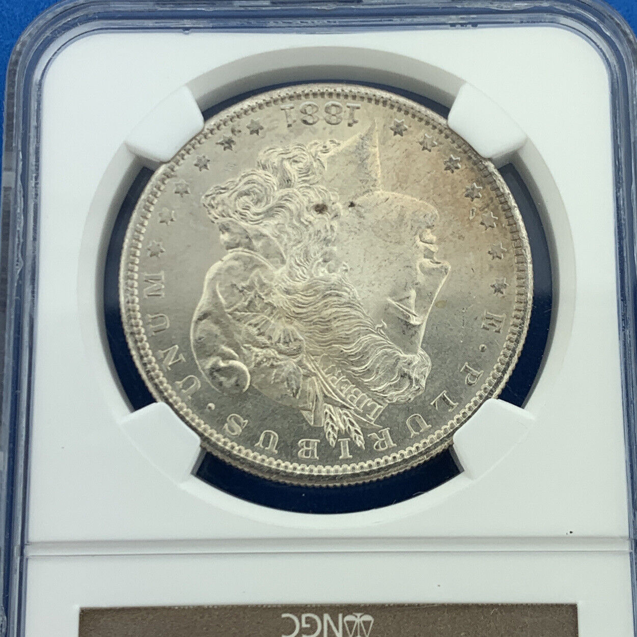 1881 S Morgan Silver Dollar Better Key San Francisco NGC MS66 High Grade Coin