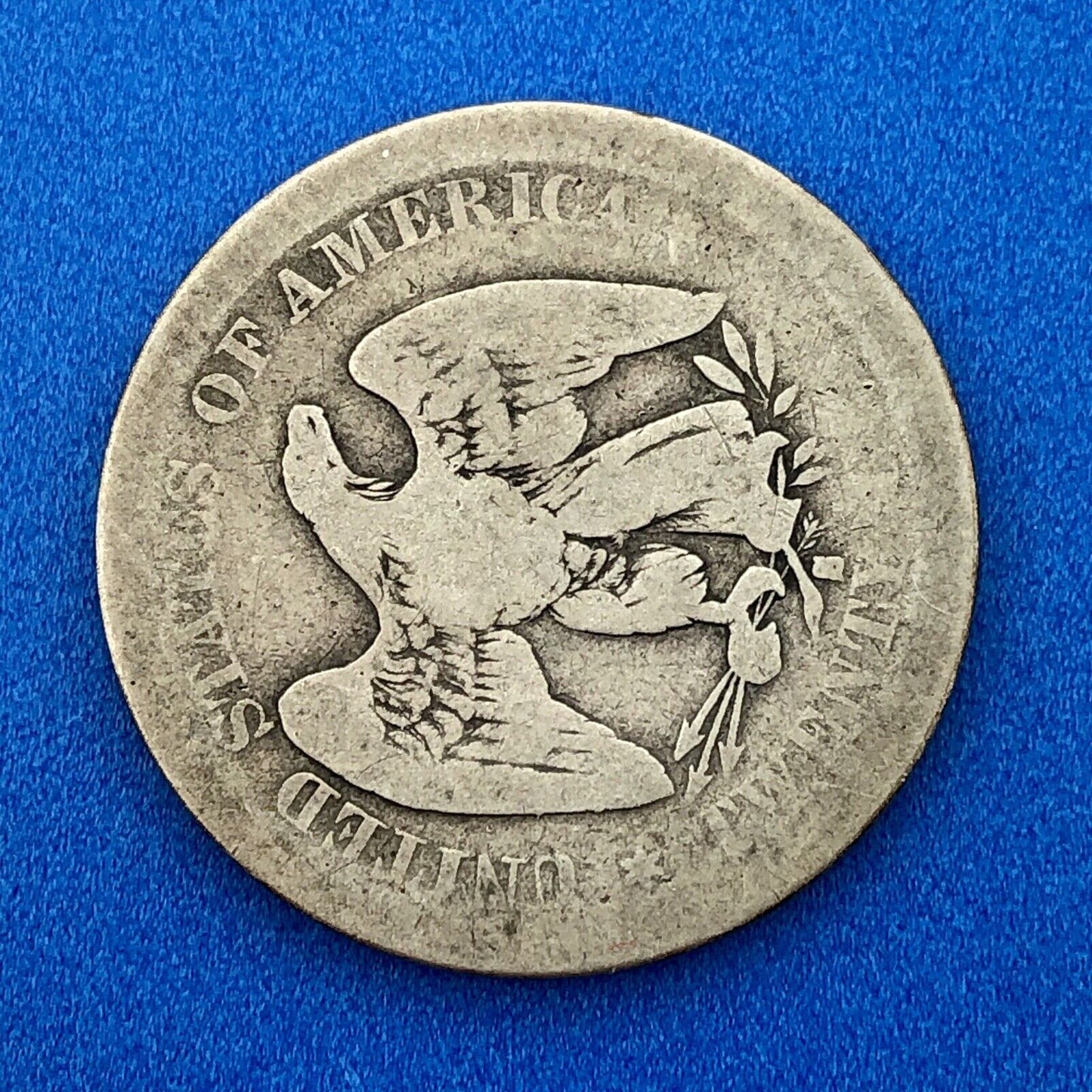 1875 S Silver Seated Liberty Twenty Cent Piece 3 Year Type San Francisco Coin
