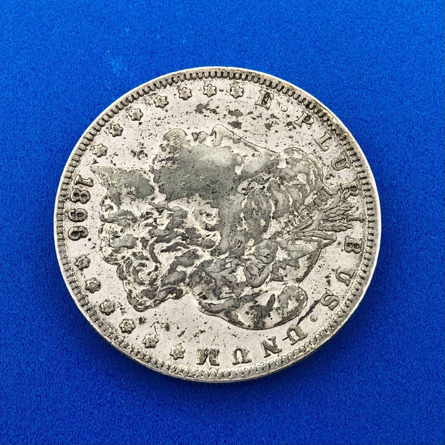 1896 O Morgan Silver Dollar $1 Better Key Rare New Orleans Mint Coin AU Details