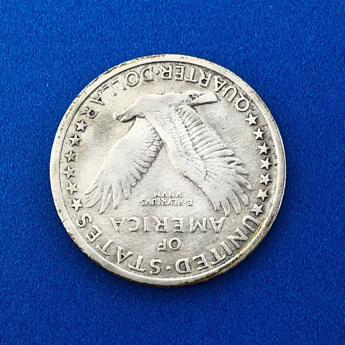 1917 P Standing Liberty Silver Quarter 25c Type 1 Philadelphia VF/XF Details