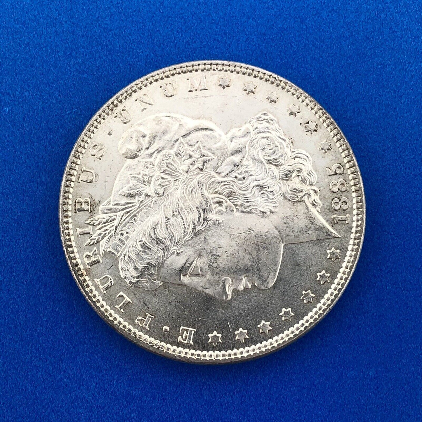 1885 P Morgan Silver Dollar $1 Better Rare Key Philadelphia Mint Coin White BU
