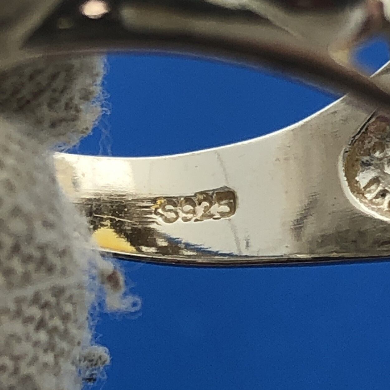 Designer Sterling Silver 925 Oval Smoky Topaz Quartz Statement Cocktail Ring