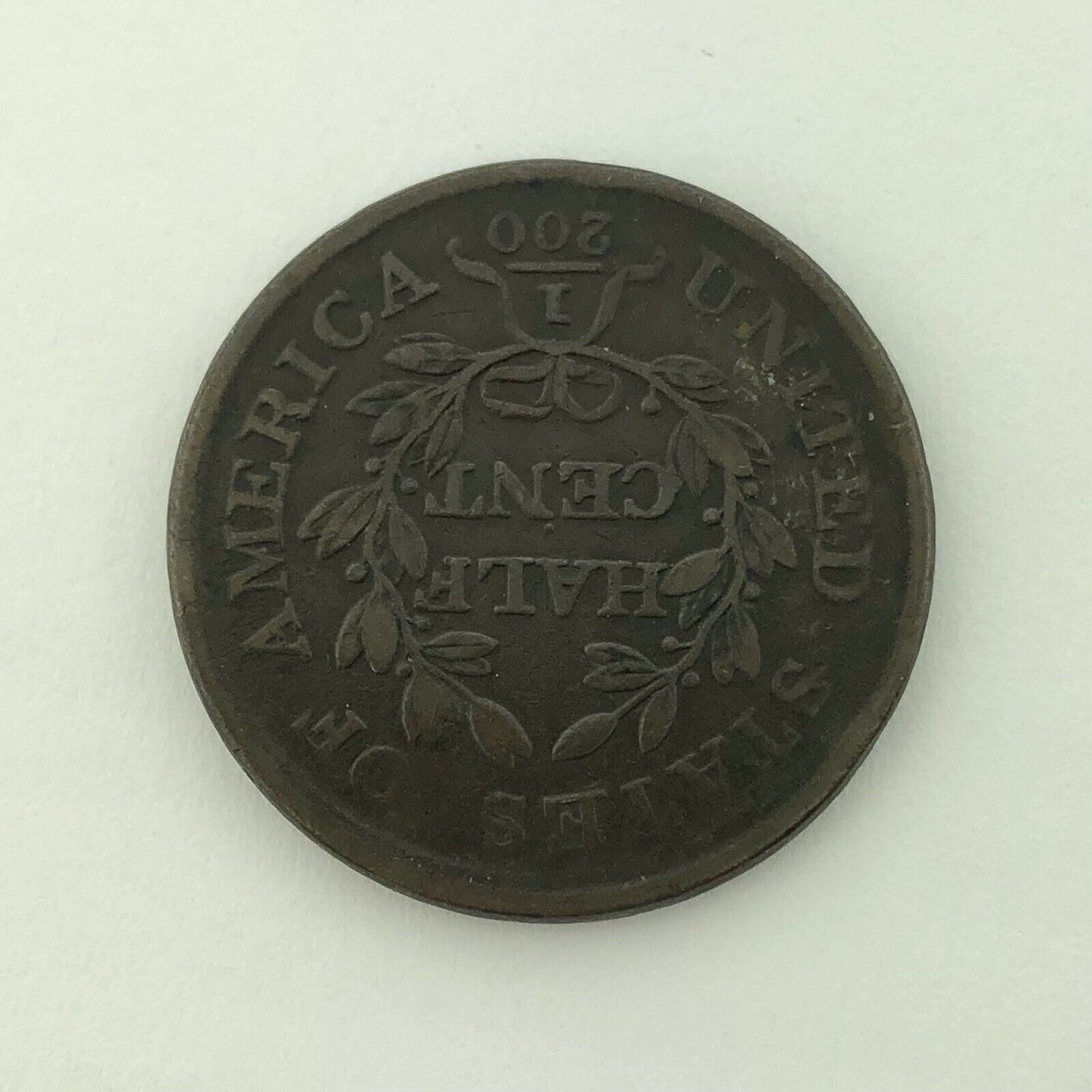 1804 P Draped Bust Copper Half Cent Early US Copper Better Key Philadelphia Coin