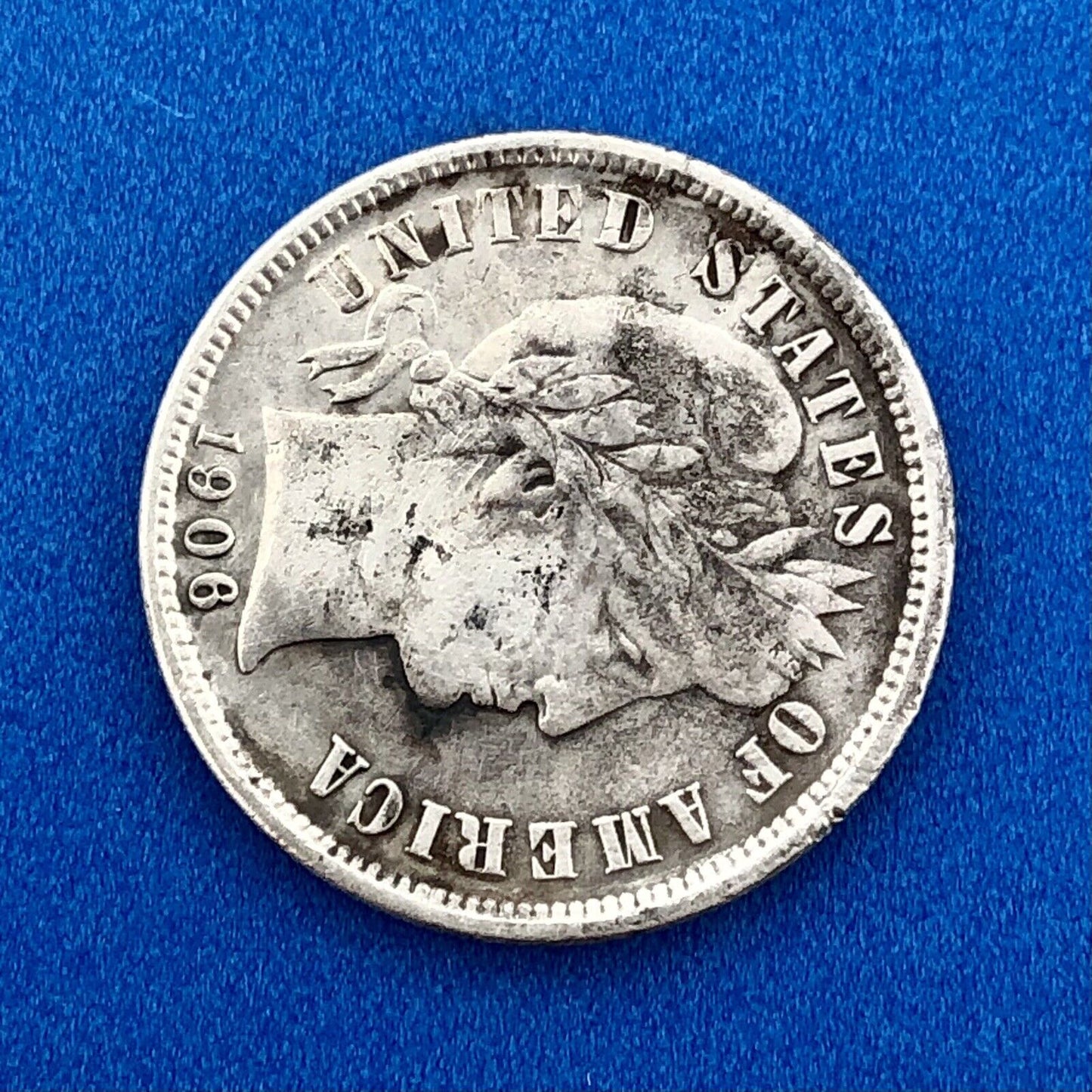 1906 O Barber Silver Dime $.10 Better Rare Scarce Key New Orleans Mint Coin