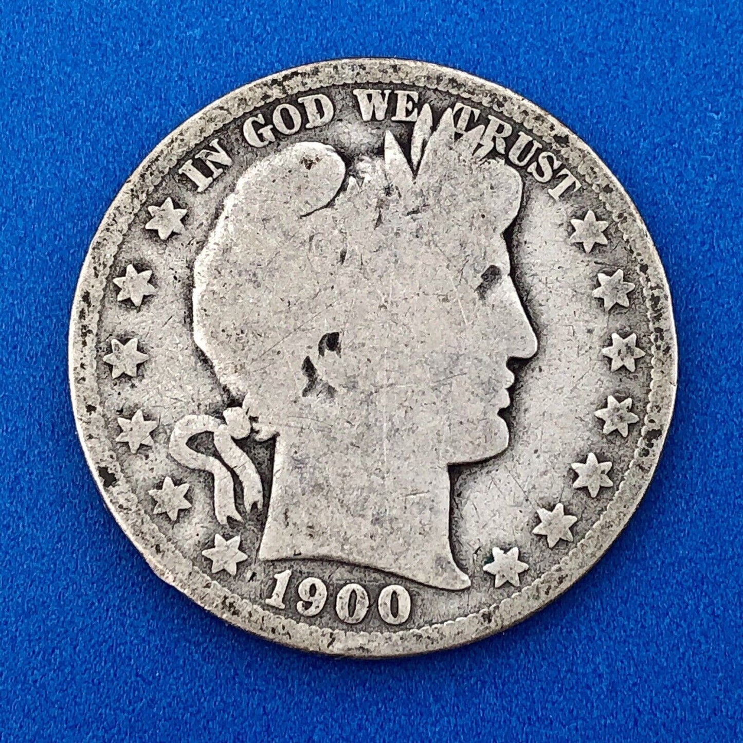 1900 O Barber Silver Half Dollar Better Rare Key New Orleans Mint Coin